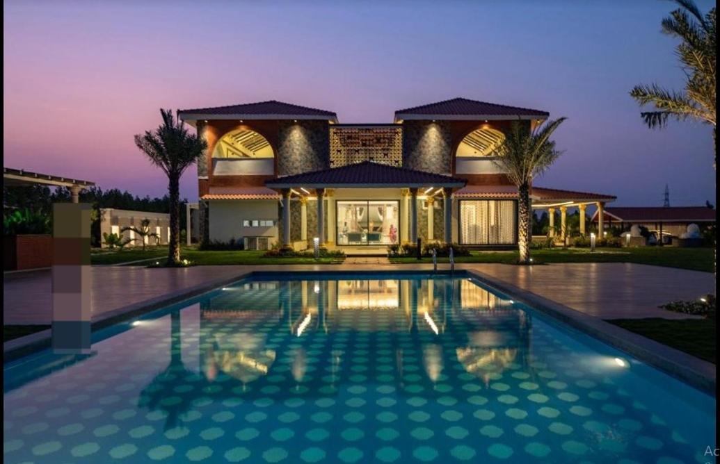 Redhomex Cove Castle Villa Hyderabad Exterior foto
